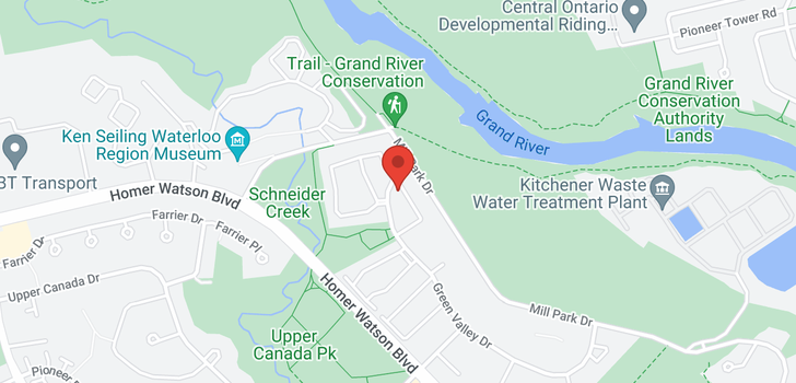 map of 52 -  54 Green Valley Drive